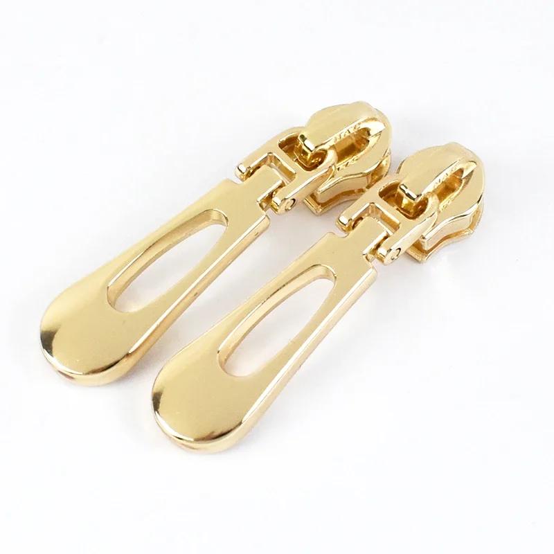 5/10/20Pcs 5# Zipper Slider for Nylon Zippers Zip Head Puller Lock Bag Clothes Purse Tailor Repair Kit DIY Sewing Accessories