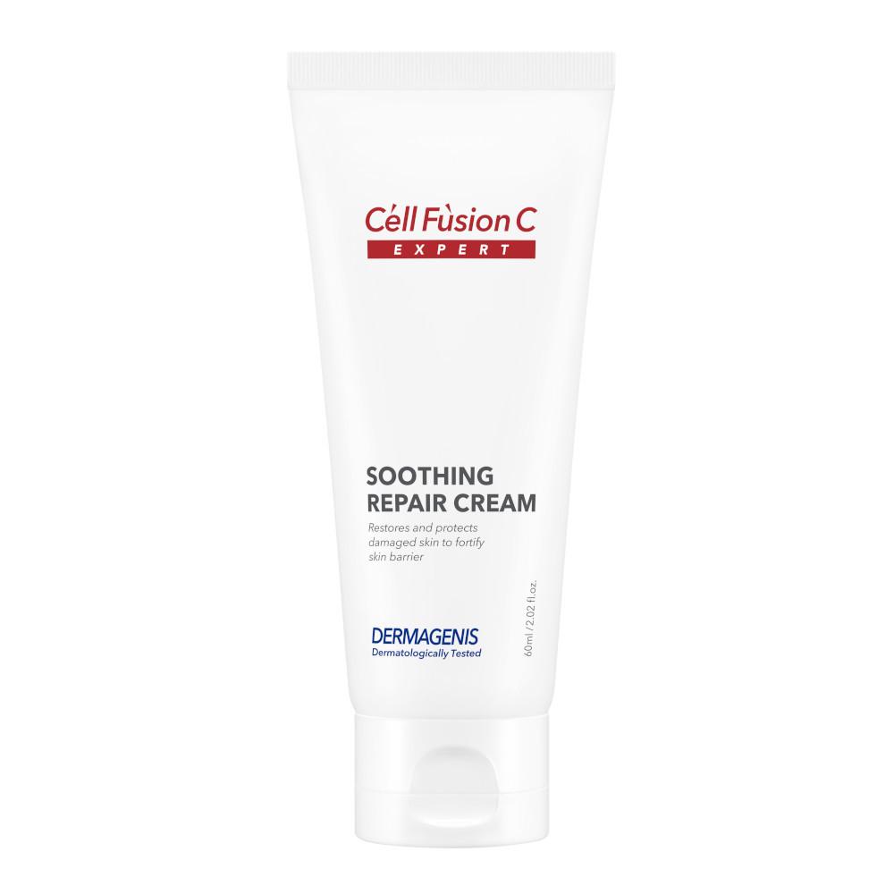 

CELL FUSION C Expert Soothing Repair Cream 60мл, Интенсивно регенерирующий крем, Увлажняющий, Корейская косметика, Kbeauty