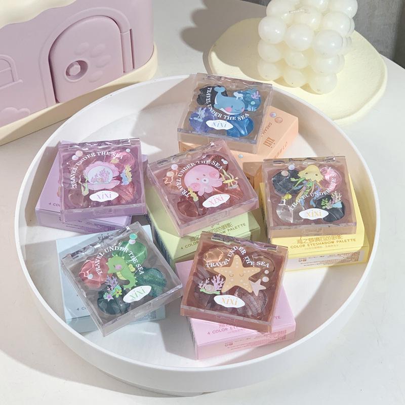 XIXI Sea of Dreams Eyeshadow Palette – Shimmer, Pearl & Matte Options for Students