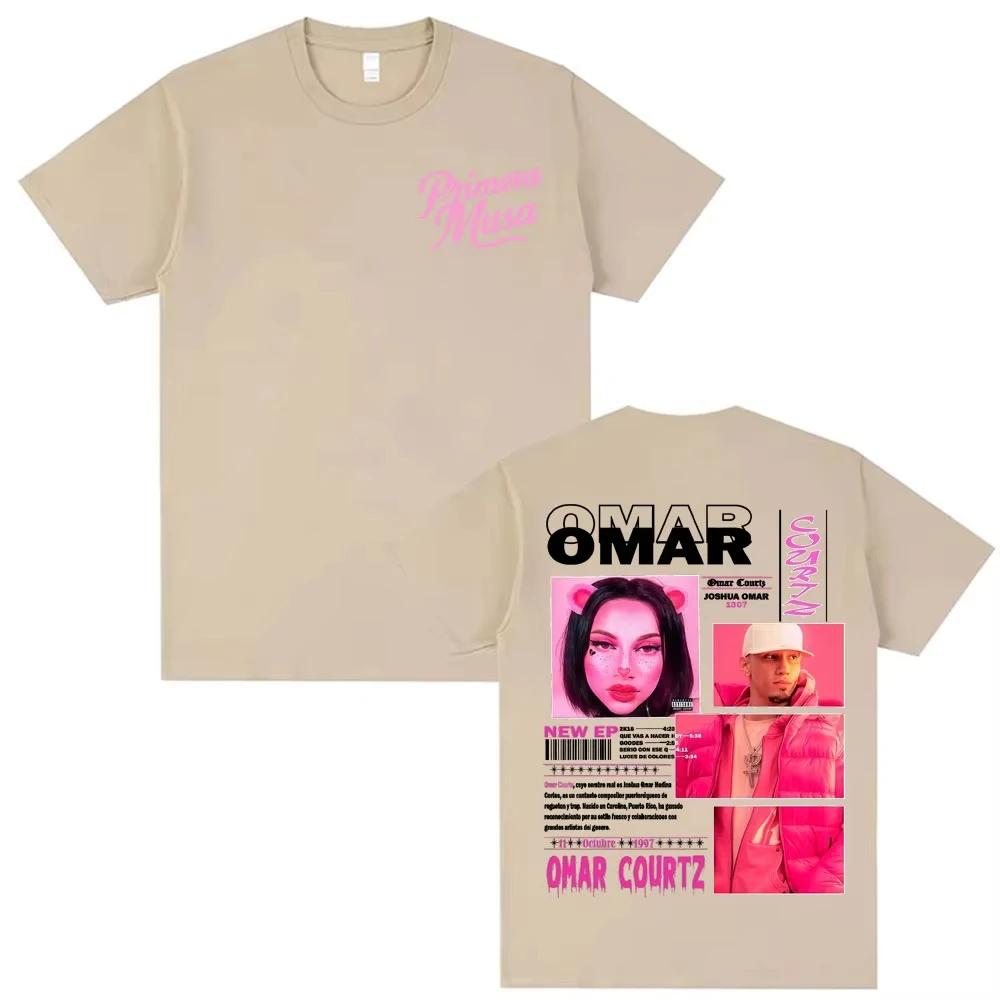 

Rapper Omar Courtz Primera Musa 2025 Graphic T-shirt Men Women s Vintage 90s Hip Hop Gothic T Shirt Summer Top Oversized Tshirt 4XL