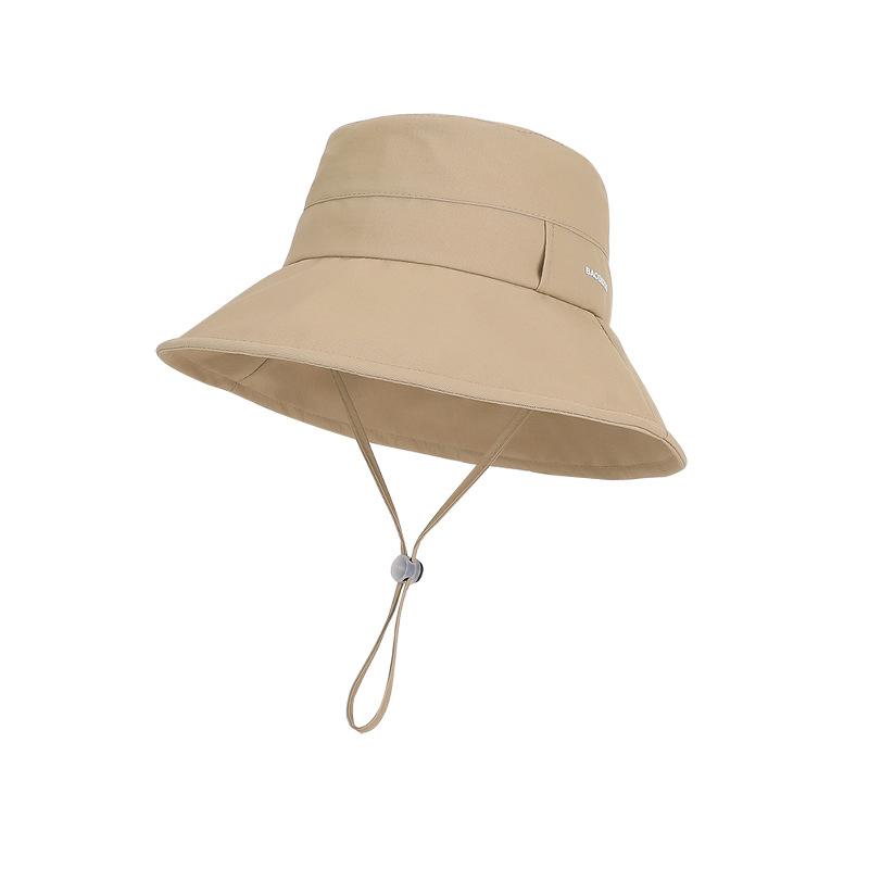 Spring Summer Big Brim Sunscreen Hat Sun Hat Women s Fisherman Hat хаки