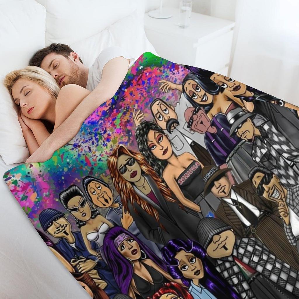 Lil Homies Throw Blanket Beach Weighted Bed linens Single Blankets