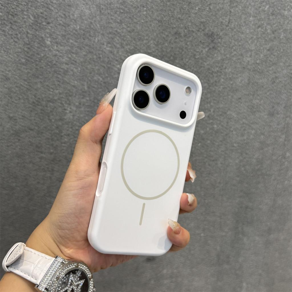 Applicable to iPhone17PROMAX liquid silicone Apple 16 magnetic suction AI integrated camera button anti-drop mobile phone case