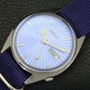 AUTOMATIC 6319A VINTAGE SEIKO JAPAN MENS SKY BLUE COLOR DIAL WATCH a701440-5