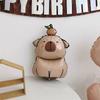 Capybara Party Luftballons Geburtstagsfeier Dekoration Capybara Aluminiumfolienballons Babyparty Jungen Mädchen Spielzeug Geschenke Partyzubehör