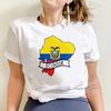 Ecuador Ecuadorian T Shirt Unisex Vintage Harajuku 90s 2000s Graphic Tees Grunge Tops Unisex Tshirt FeUnisex