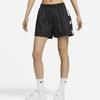 Nike Einfarbige Logo-Print Elastische Shorts Damen Shorts Schwarz DQ3355-010