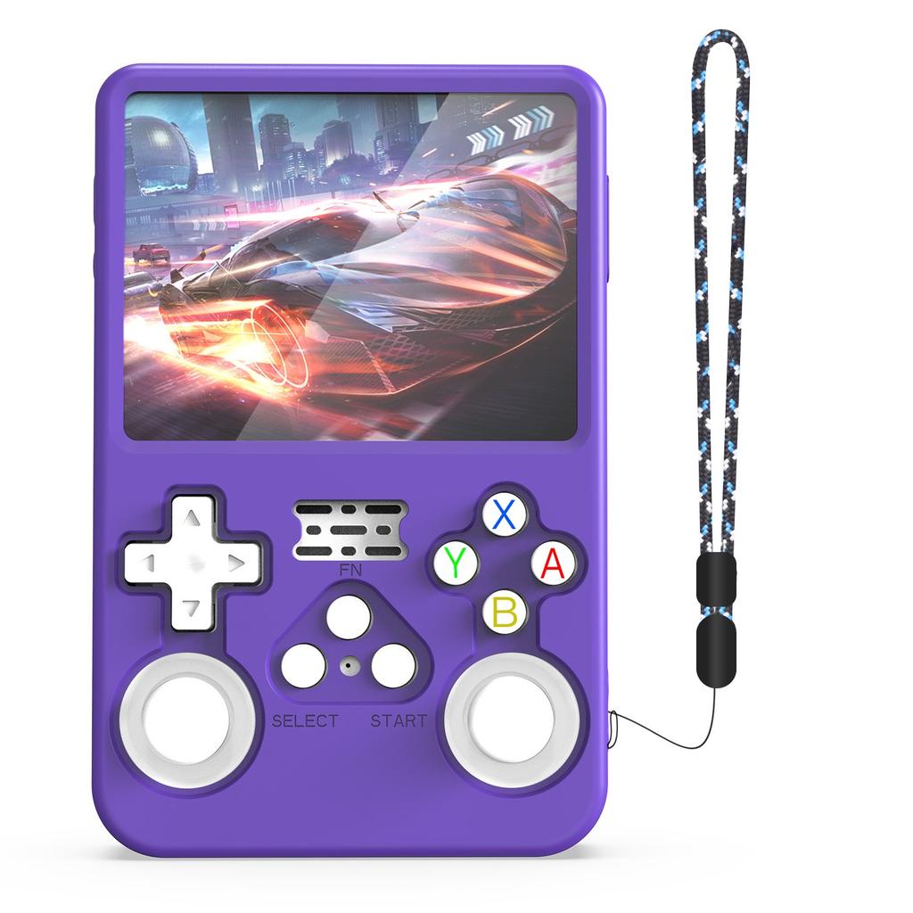 Protective Case Rubber Silicone Skin Cover for R36S Retro Handheld Game Console