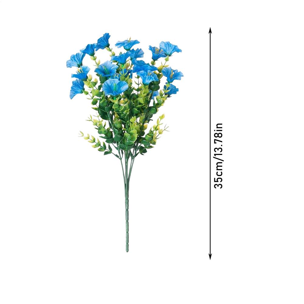 Fake Flowers Realistic Faux Plants UV Resistant Exquisite Home Decor Spring Decoration For Wedding Easter Hotel Studio