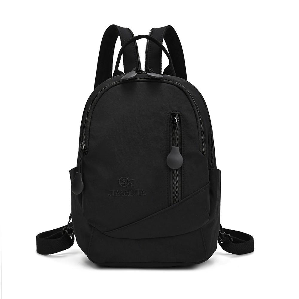Schoolbag Multifunctional Backpack Small Backpack Women's 1011 New Casual Versatile Breast Bag Women's Travel Lightweight Mountaineering Bag
