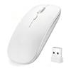 Mouse Wireless Wireless Mouse Ultra Thin & Type-C Rechargeable Bluetooth High Precision High Sensitivity Quiet 3 Level DPI Switching 2.4GHz Small