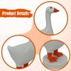 Duck Key Holder Statue Hanger Resin Animal Hanging Rack Cute Figurine Ornament Stable Flat