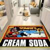 Summer Magic Island Cream Soda Pattern Office Chair Mat,Suitable for Office Picnic Game Room Entrance Living Room Bedroom Porch Desk Hallway