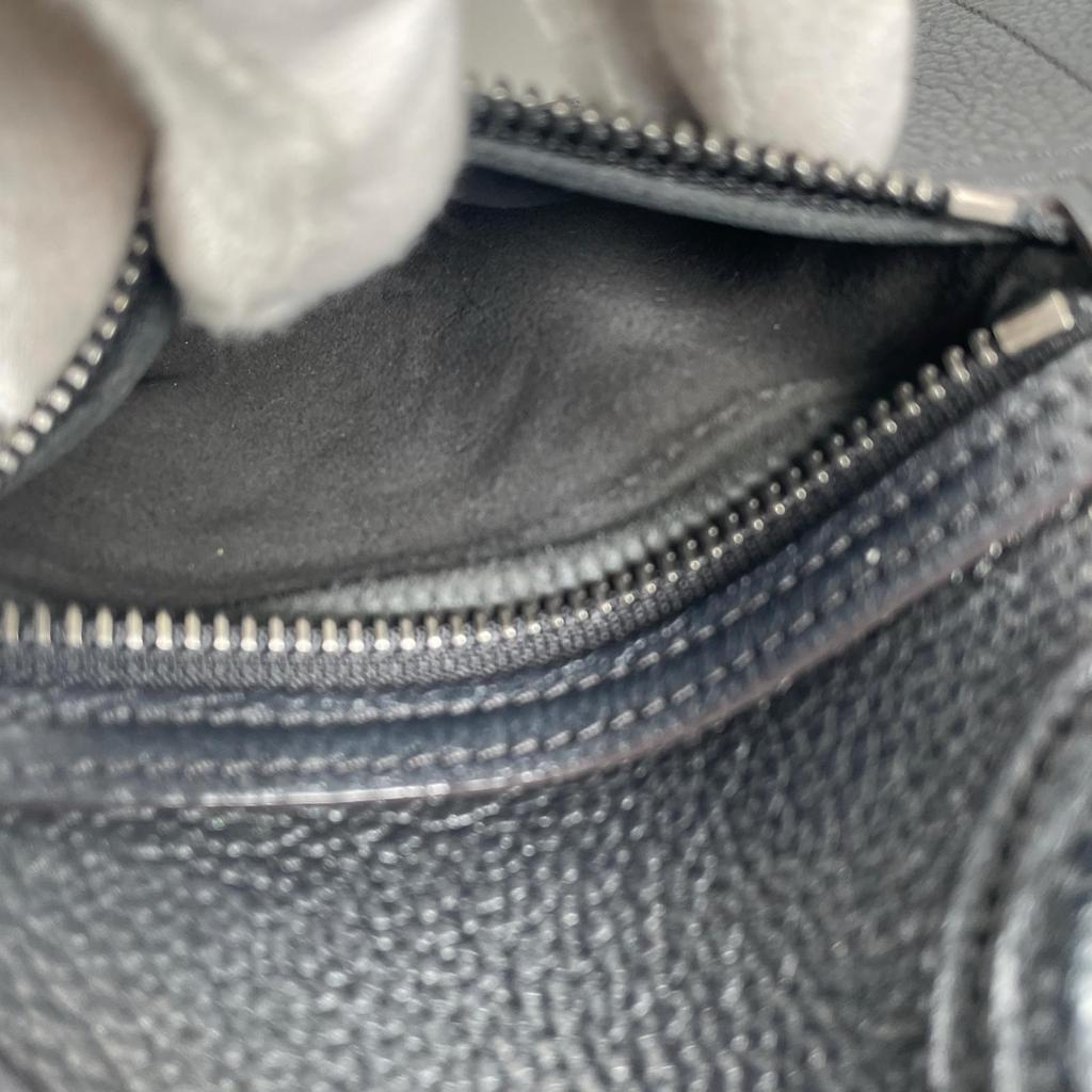 CELINE Luggage micro shopper S-AI-4168 Handbag black Women used