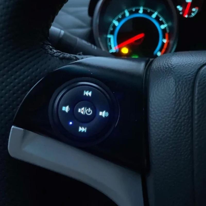 Upgraded Wireless Steering Wheel Switches Multifunction Steering Wheel Controller Durable Effortless Control for Players