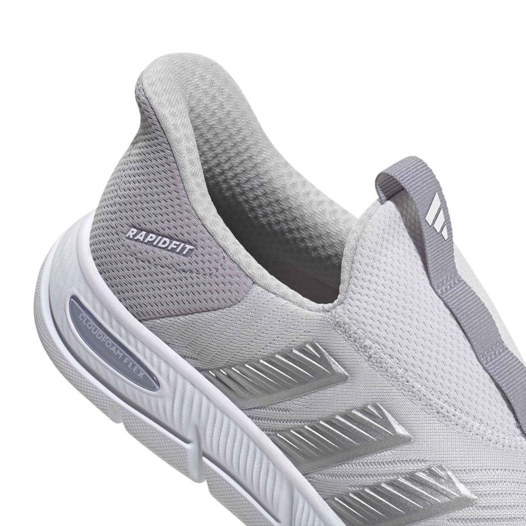 Adidas Comfort Sneakers FLEX LOUNGE RAPIDFIT Women's ONE24 Dash Grey/Silver Metallic/Glory Grey (HQ4942) 24.0 cm
