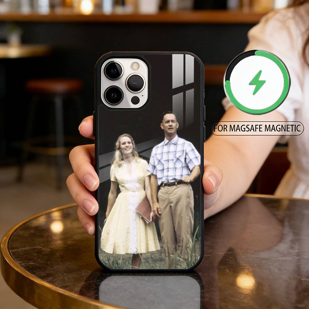 

Classic film Forrest G-Gump Phone Case For iPhone17,16,15,14,13,12,11 Plus,Pro Max Magnetic For Magsafe Wireless Charging iPhone14PROMAX