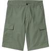 Regular Cargo Shorts Solid Color Low Waist Zipper Pocket Work Shorts Men Shorts Green I028246-1YF-02