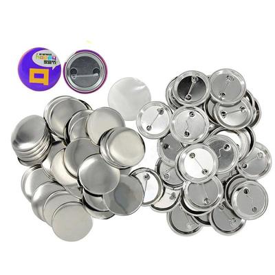 EINEY Pin Badge Parts, DIY Pin Badge Making Parts Set, 100 Pieces, 50mm Diameter, for Pin Badge Machines