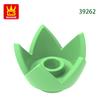 Non-Toxic 313Pcs/Lot 39262 Crown Eggshell With 5 Points Building Blocks Moc Flower Accessories Compatible With Brick Diy Parts Toys