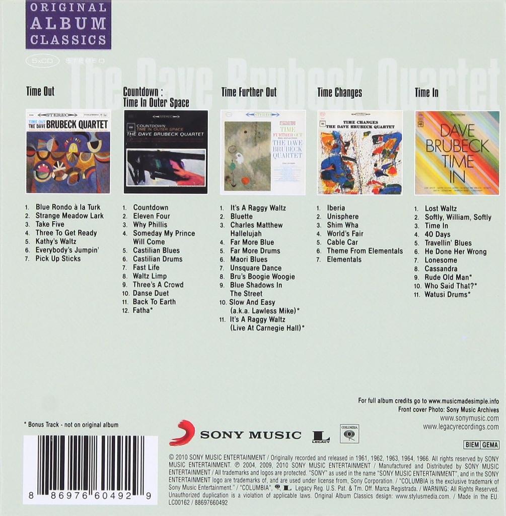 Dave Brubeck: Original Album Classics