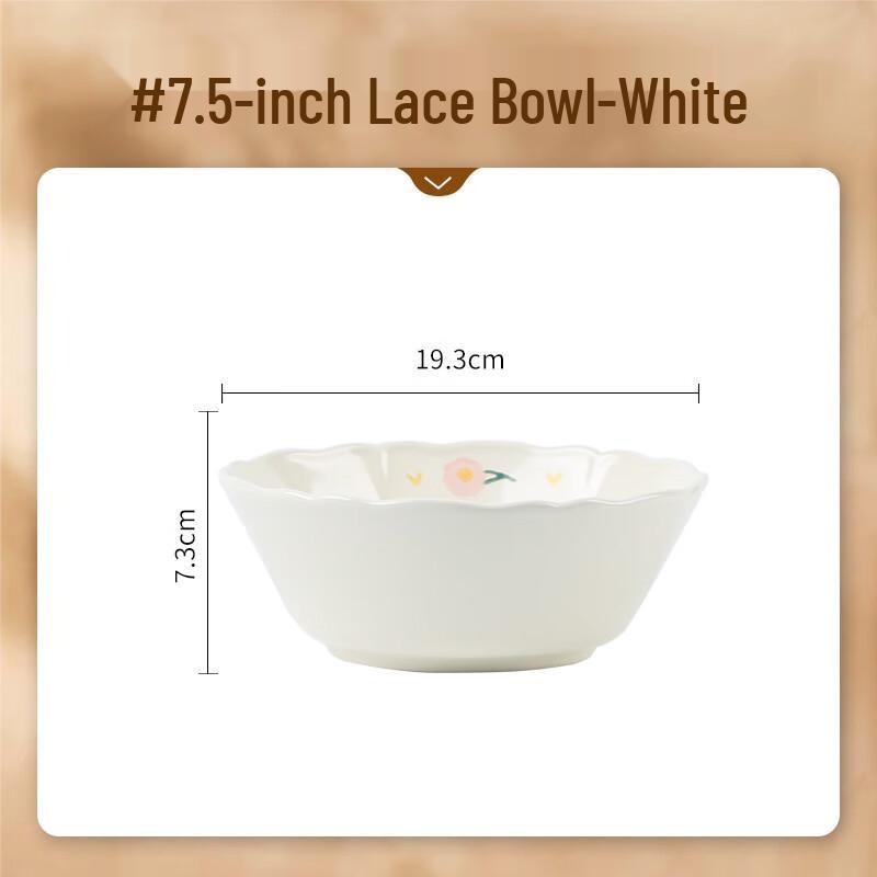 Mode Lanca Floral Ceramic Bowl Set