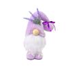 Hong Kong Mother's Day Faceless Doll - Purple Fabric Dwarf Desktop Decoration.