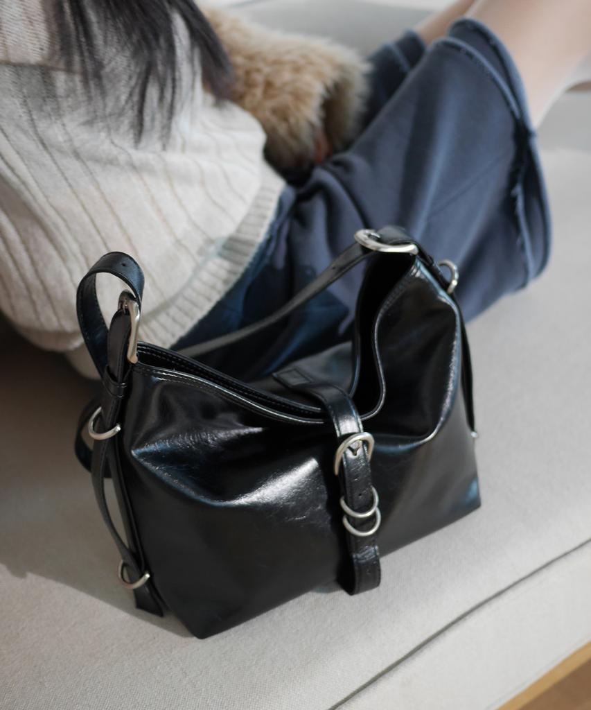 Khiho Didi Belted Mini Bag(2-Way) / 3 Colors
