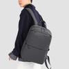 Schoolbag New Portable Solid Color Simple Wind Anti-splashing Travel Student Class School Bag Men's and Women's Outdoor Nylon Backpack