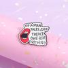Unique Creative And Chest Pin In Bold Colors Perfect For Fashion Lovers Collectors And
