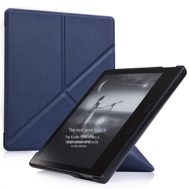 

Protective Folding Case for Kindle Oasis 3/2 7-inch E-reader Oasis 2/3 Convertible глибокий/синій