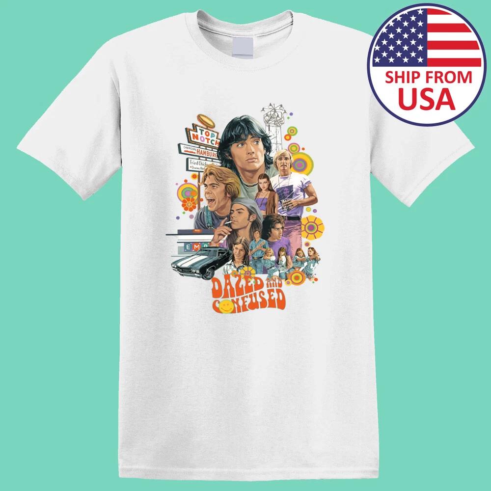 Dazed And Confused Movie Men s White Size S-5XL S