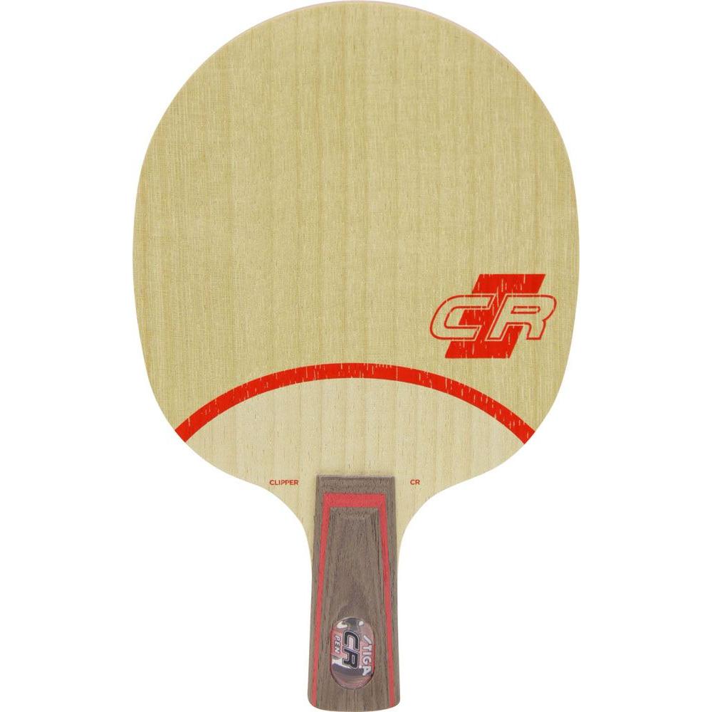 Used STIGA Table Tennis Chinese Racket CLIPPER CR WRB PENHOLDER Clipper Pen Holder Offensive 7 Plywood JTTA Japan Table Tennis Association Official