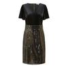Womens/Ladies Sequin Velvet Bodycon Dress
