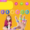 6/12/24/36pcs Sensory Toys Fidget Rings, Finger Anxiety Rings, Textured Sensory Rings Stress Toys, Fun Fidgets for Classroom Prize