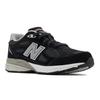 New Balance 990v3 Große Kinder Schwarz Grau Kinder Sneaker GC990BS3
