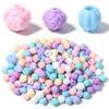 50-100 Stück/Los Mischfarbe Acrylperlen Schmetterling Blume Stern Lose Perlen Meeresbewohner Perlen Für Schmuckherstellung DIY Zubehör