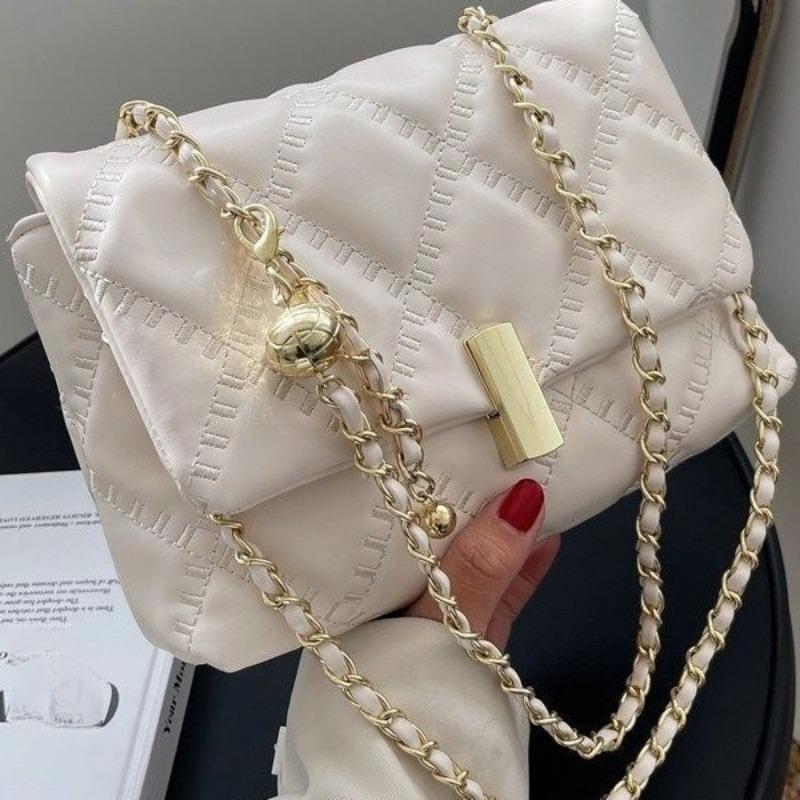 High-quality Single-shoulder Bag, Fashionable and Versatile, Niche Small Square Bag, Commuting Chain Crossbody Bag