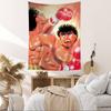 Hajime No Ippo Anime Chart Tapestry For Living Room Home Dorm Decor Art Home Decor