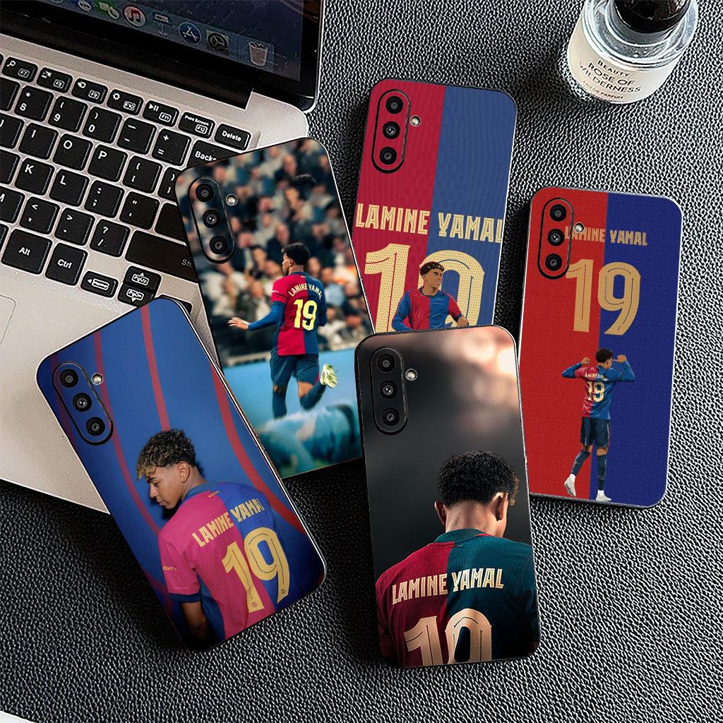 Phone Cover for Xiaomi Redmi 15 15C A4 A5 9A 9C NFC Note 9 8 9T 8T 5G Soft Silicone Case Soccer NO 19 Football Number No19