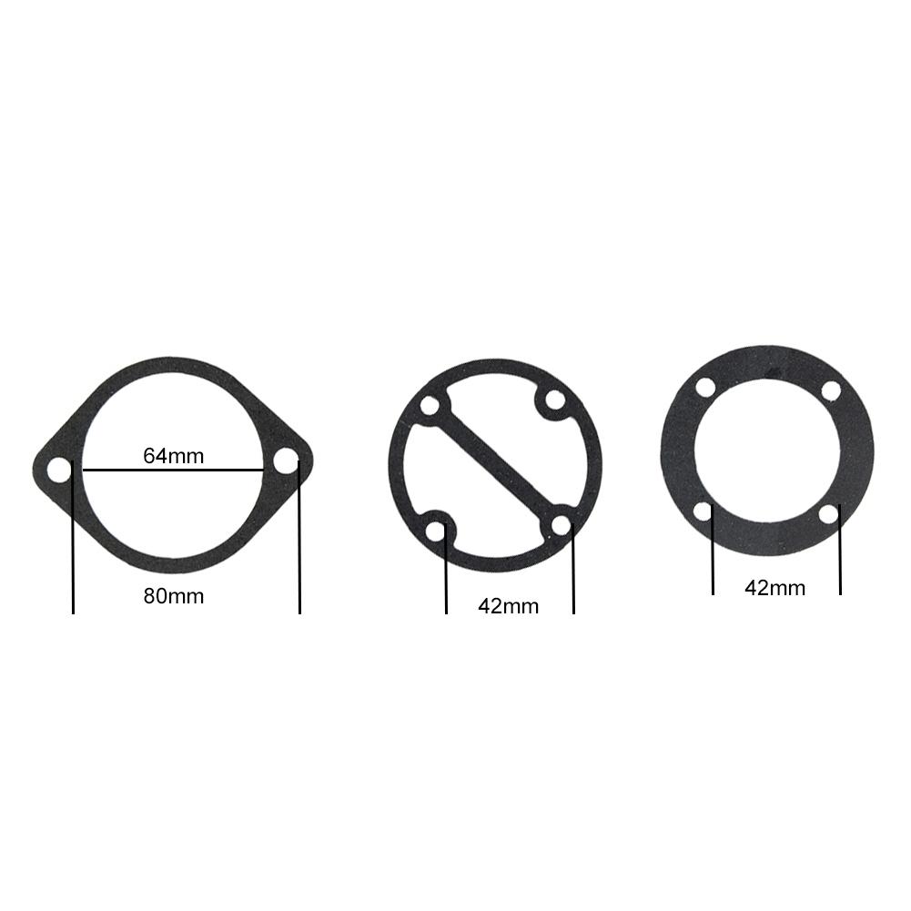 Gaskets Washers 3 Pieces/ Set Black Long Service Life Plastic Sophisticated