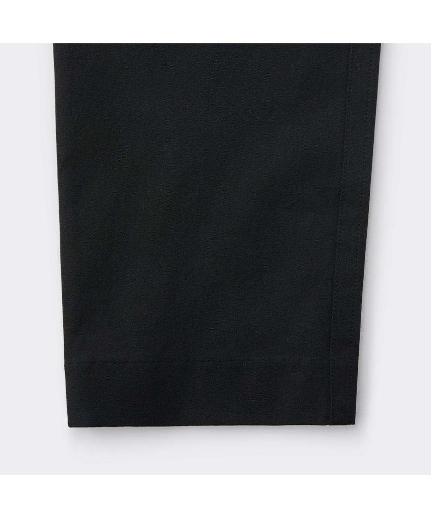 Keoseuuteommellou Black Regular Fit Cotton Pants C9Pam26101Bkx