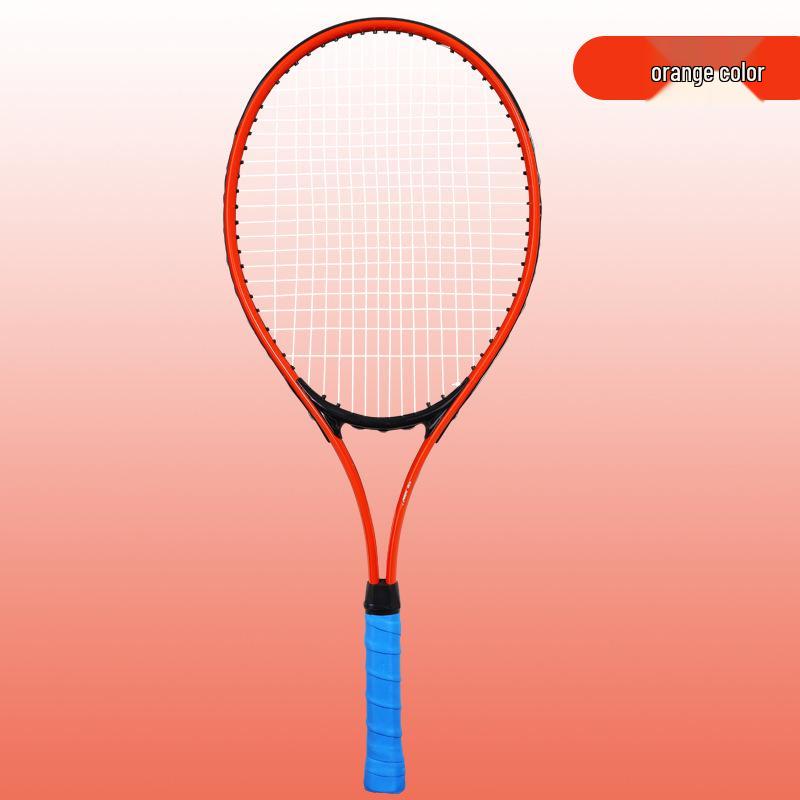 Aluminium/Eisenlegierung Tennis Trainingsschläger für Erwachsene & Kinder - Hohe Rückprallfläche & Einzelspiel.