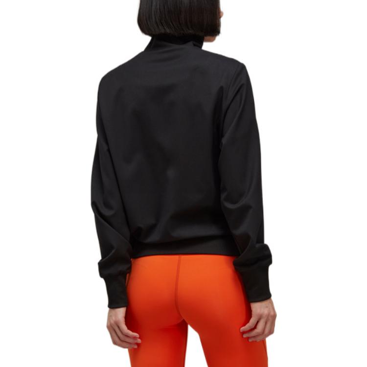 Y-3 FW22 Solid Classic Zip Sports Jacket Women Jacket Black HN4321