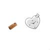 Heart Shape Napkin Box Acrylic Clock Storage Tissue Remote Control Decorative Creative Design Quiet