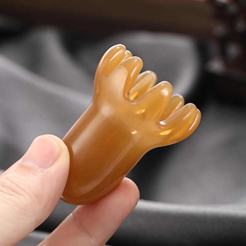 Octopus Massage Comb Head Meridian Scraping Scalp Massage Brush Acupuncture Gua Sha Massage Comb Fatigue Relief Massage