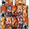 Capa de telefone para Samsung Galaxy S24 S23 iPhone 15 14 Xiaomi Redmi Note 13 12 11 8 10 9 Pro Max X XR OPPO A15 Huawei Rengoku Kyoujurou Demon Slayer Cover