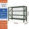 WEZHO 4-Tier Heavy-Duty Mesh Storage Rack