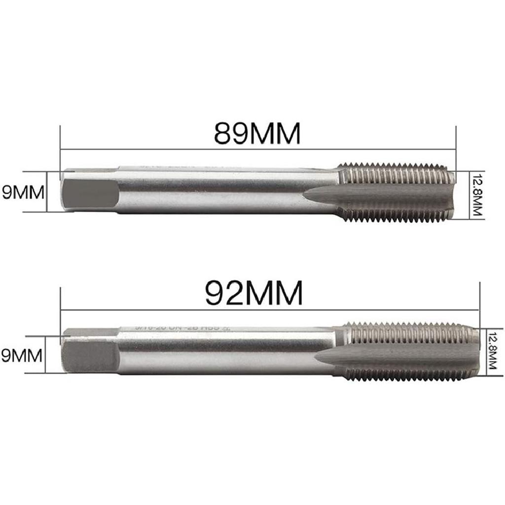 S28esong Thread Tap Pedal Accessories Universal HSS Portable Bicycle Outdoor Bike Crank Repair Tool Replacement Right Left Hand Durable Clean