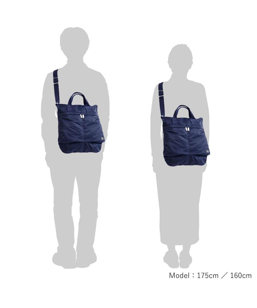 Porter Frame Helmet Navy (PORTER) 2-Way Bag,